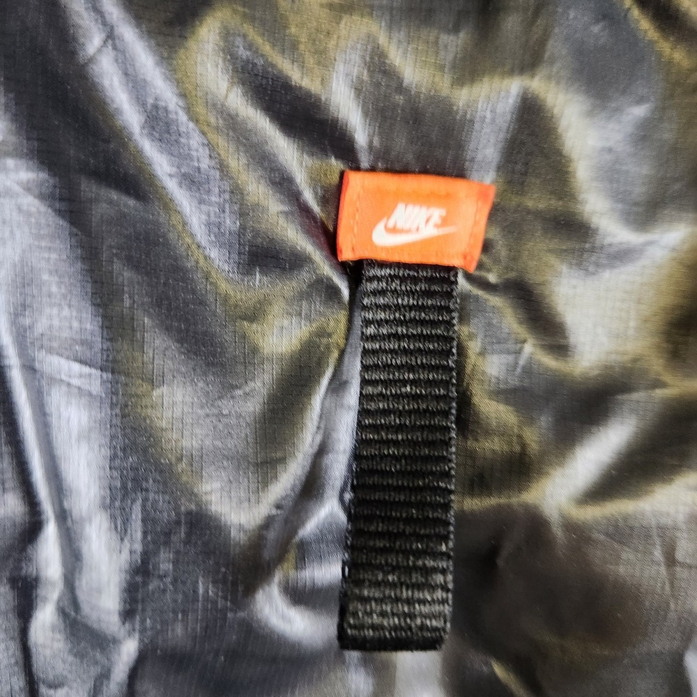 Nike Therma-Fit Long Puffer Coat Womens L Black Full Length Hooded Down Jacket - Picture 12 of 12